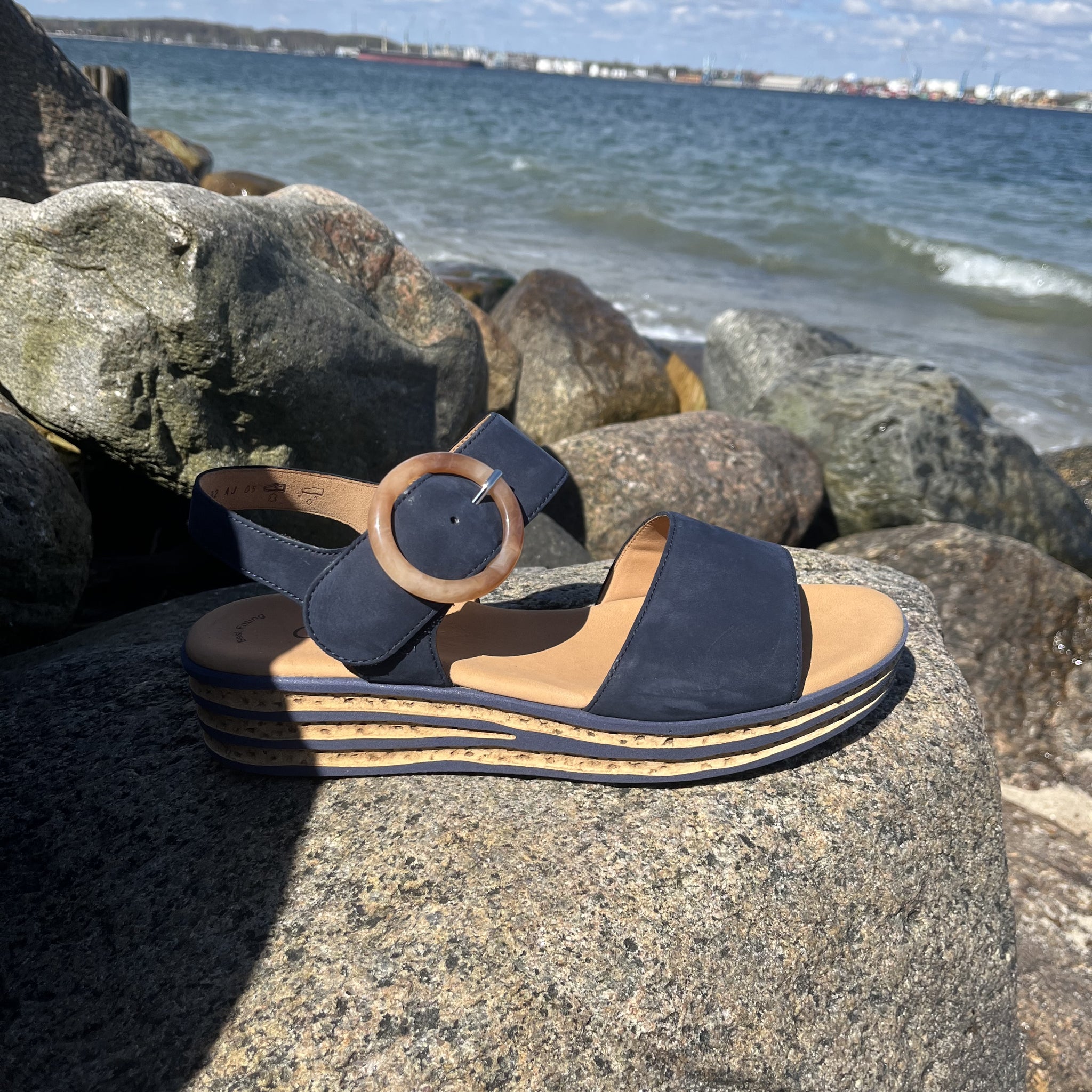 Gabor - Blå sandal