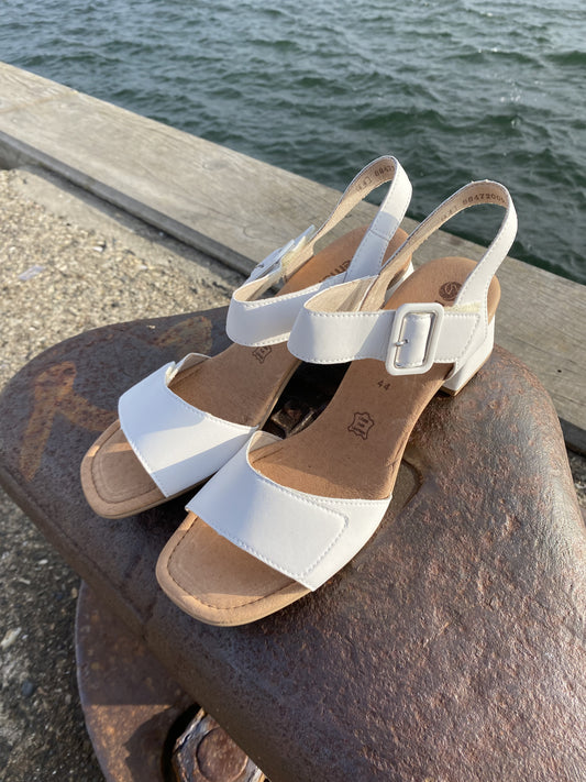 Remonte - Hvid sandal